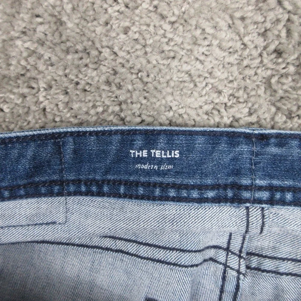 AG Adriano Goldschmied Jeans Mens 33x33 Blue Tellis Modern Slim Fade Denim Pants